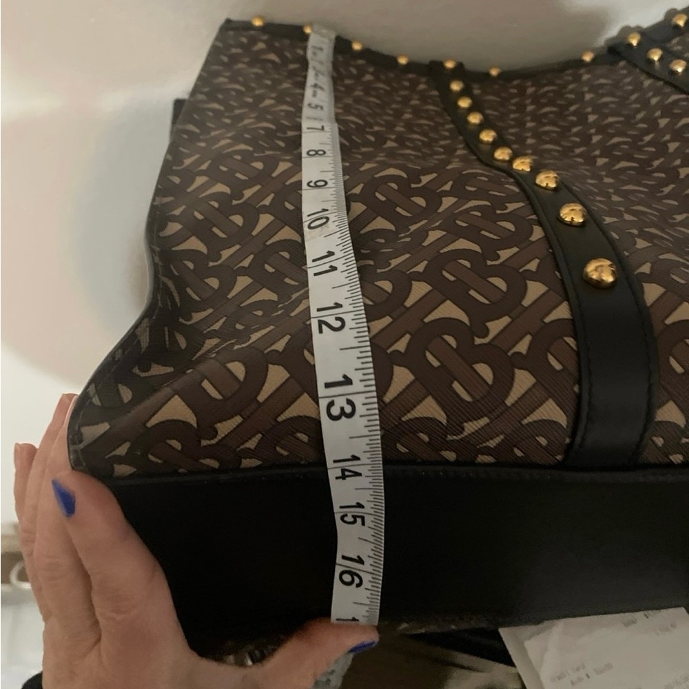 Burberry TB Monogram Tote, 100% AUTHENTIC - Picture 6 of 9